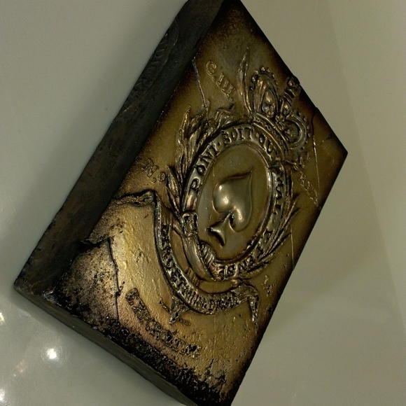 Sid Dickens S-187 "Passage" silver spade Memory-Block wall tile *Rare & Retired* - Picture 7 of 8